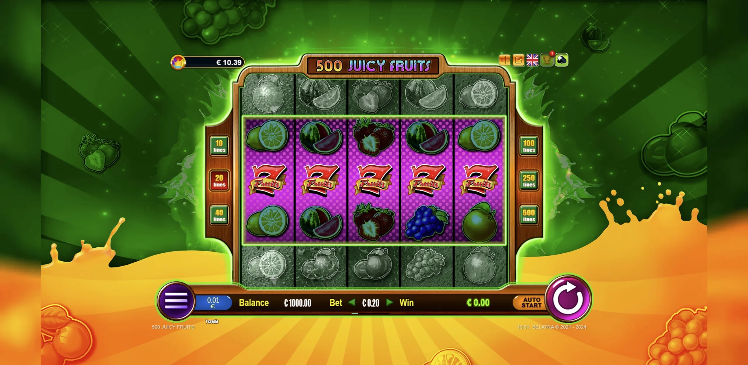 500 Juicy Fruits — изображение 1