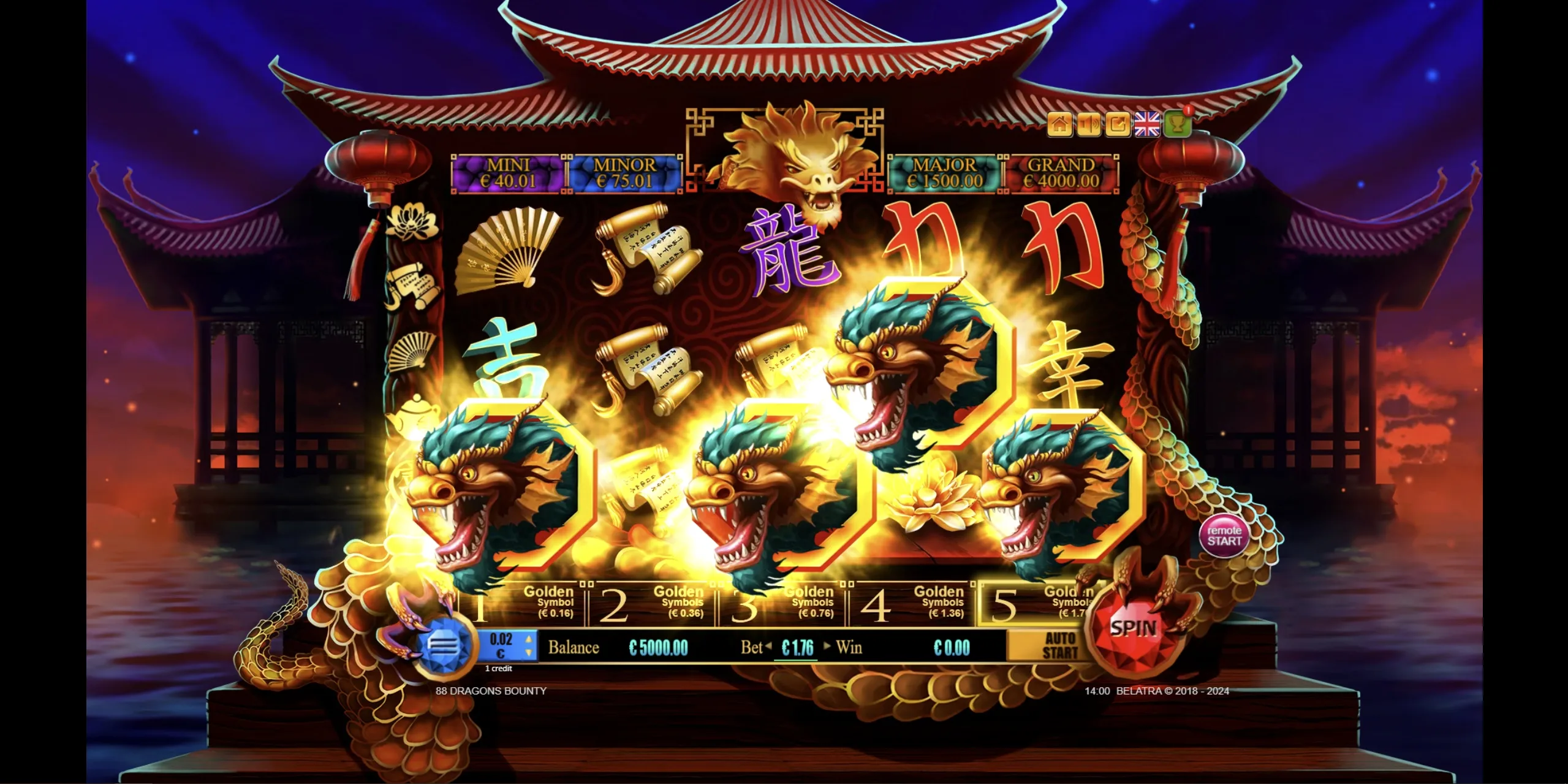 88 Dragons Bounty — изображение 5