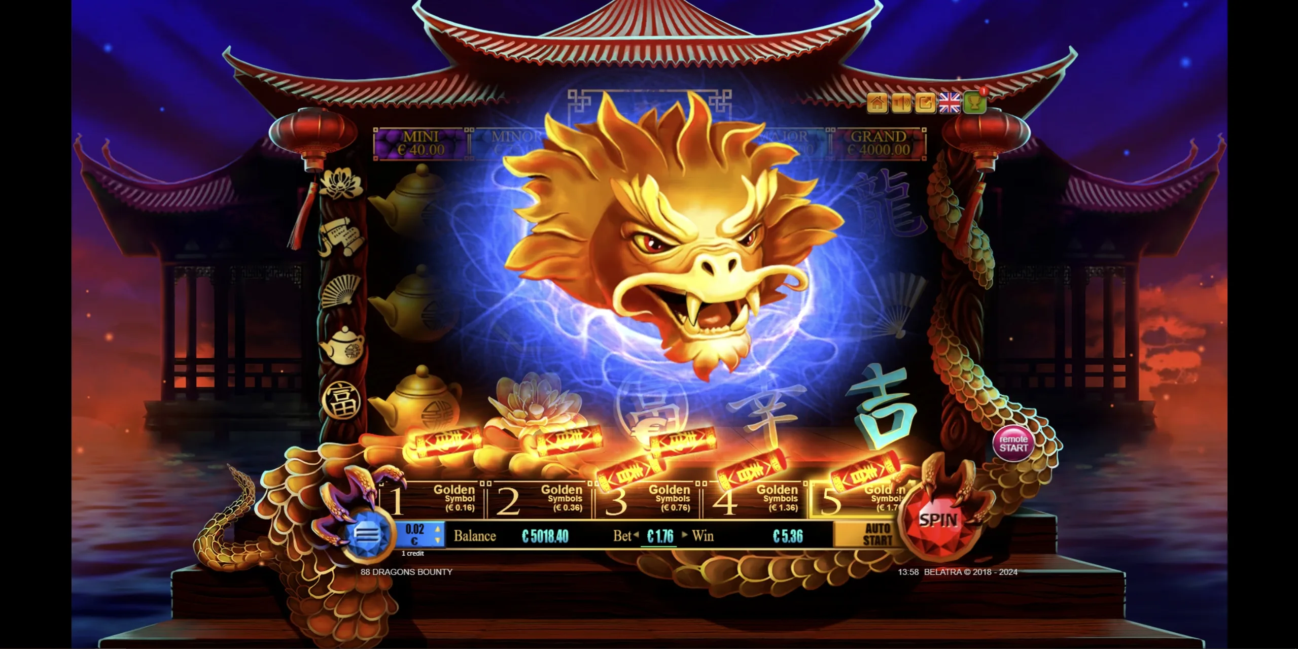 88 Dragons Bounty — изображение 3