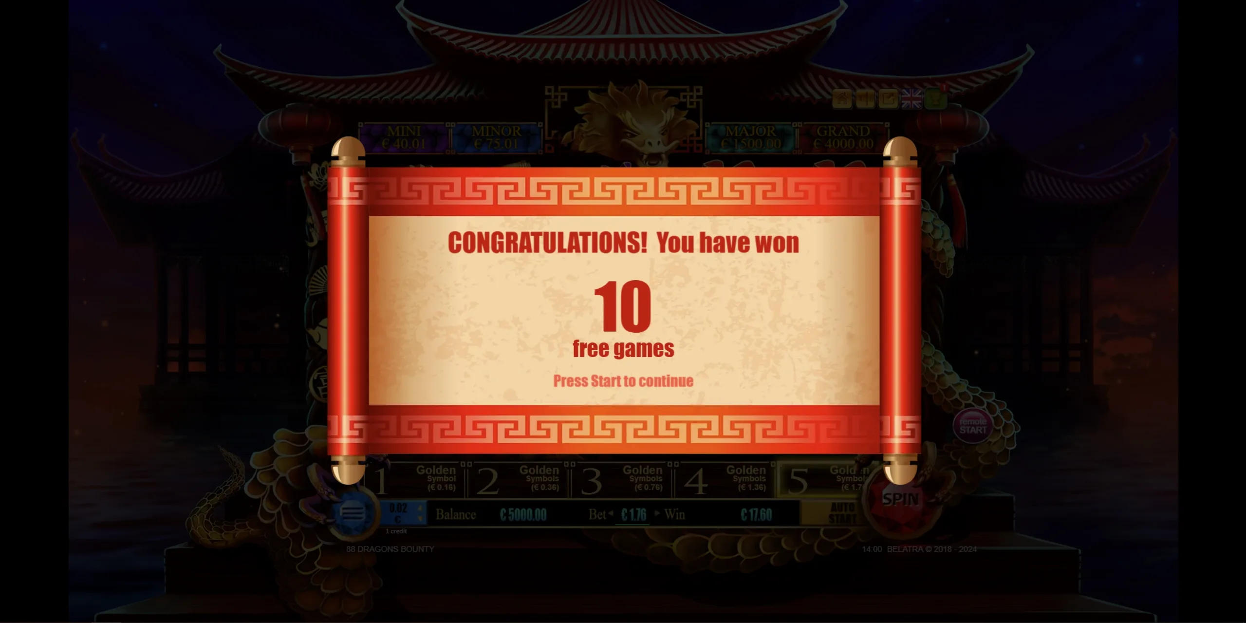 88 Dragons Bounty — изображение 6