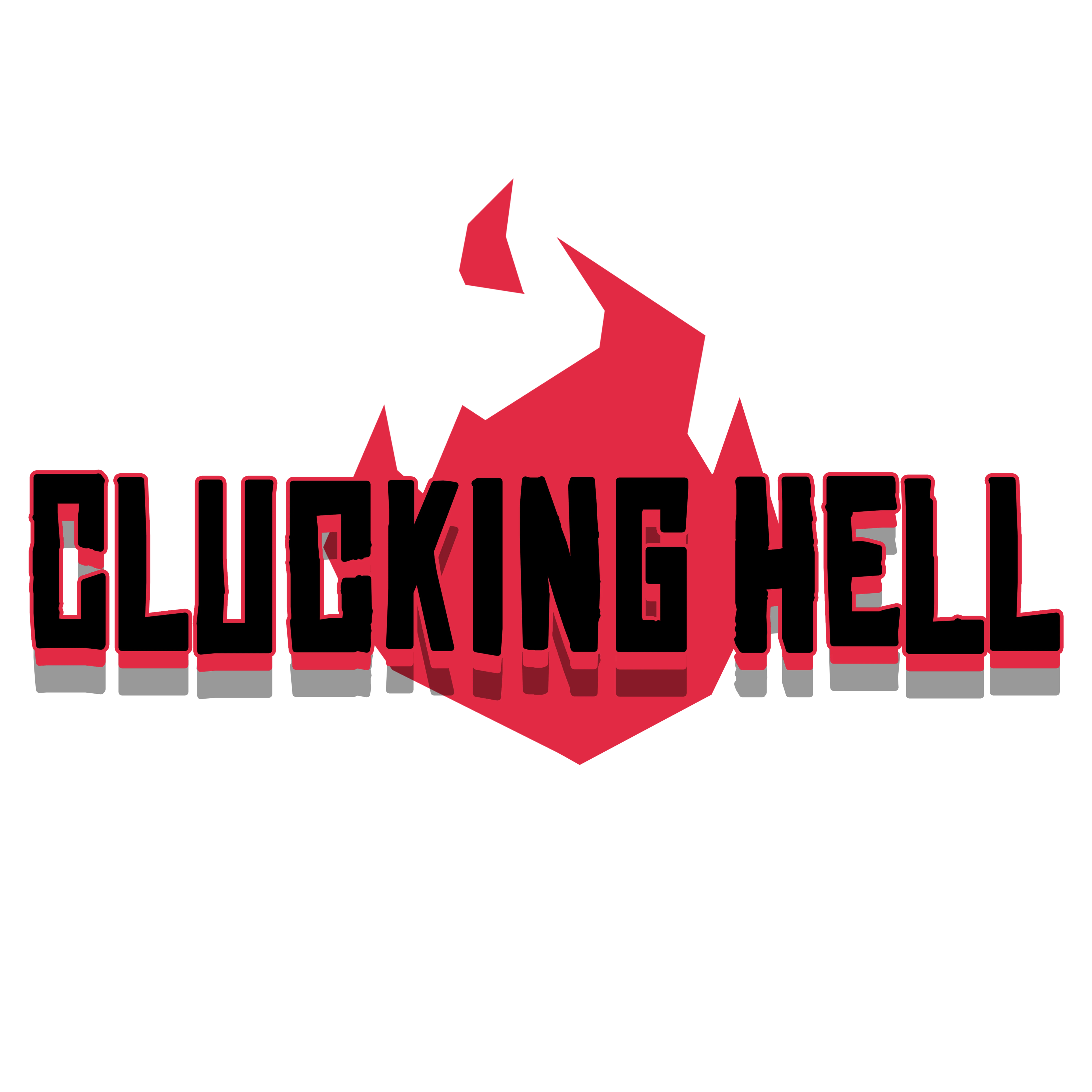 Clucking Hell — логотип