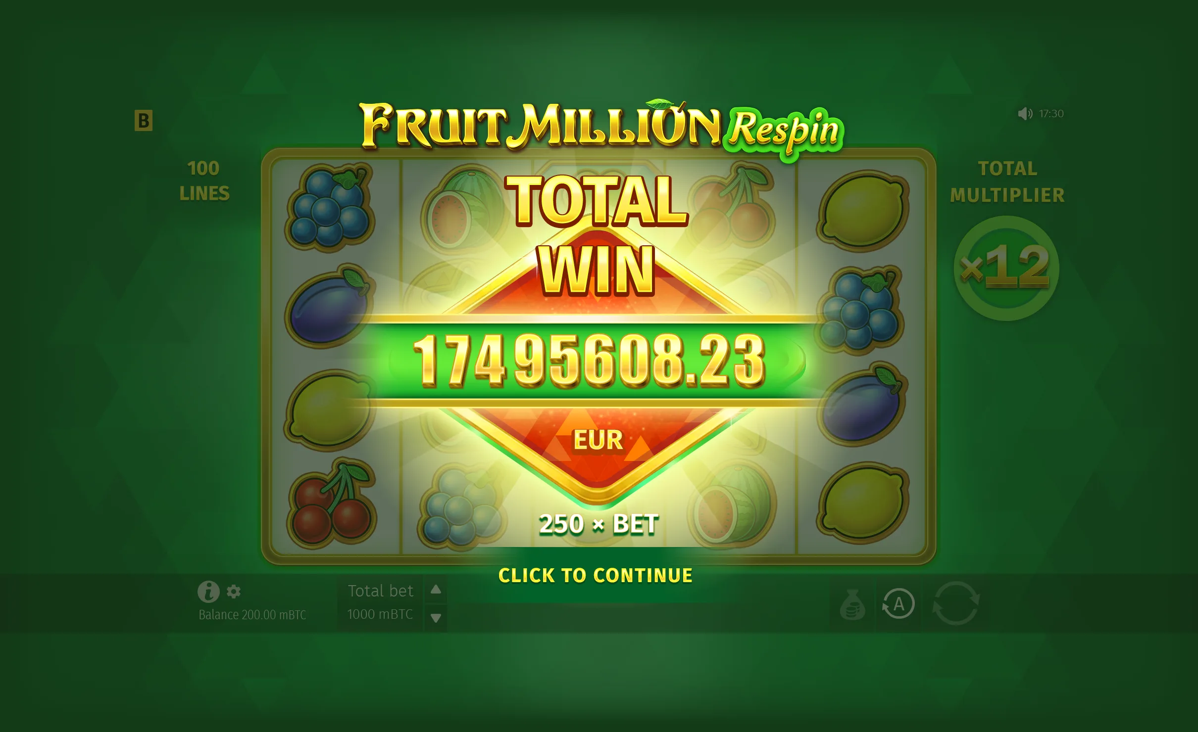 Fruit Million Respin — изображение 4