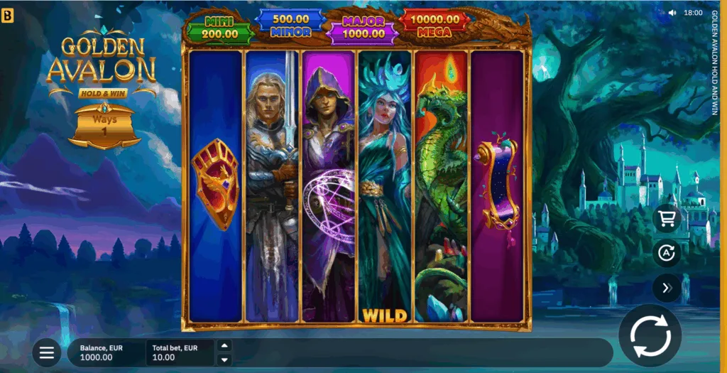 Golden Avalon Hold and Win — изображение 1