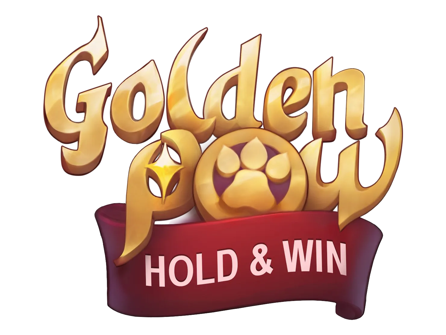 Golden Paw: Hold & Win — логотип