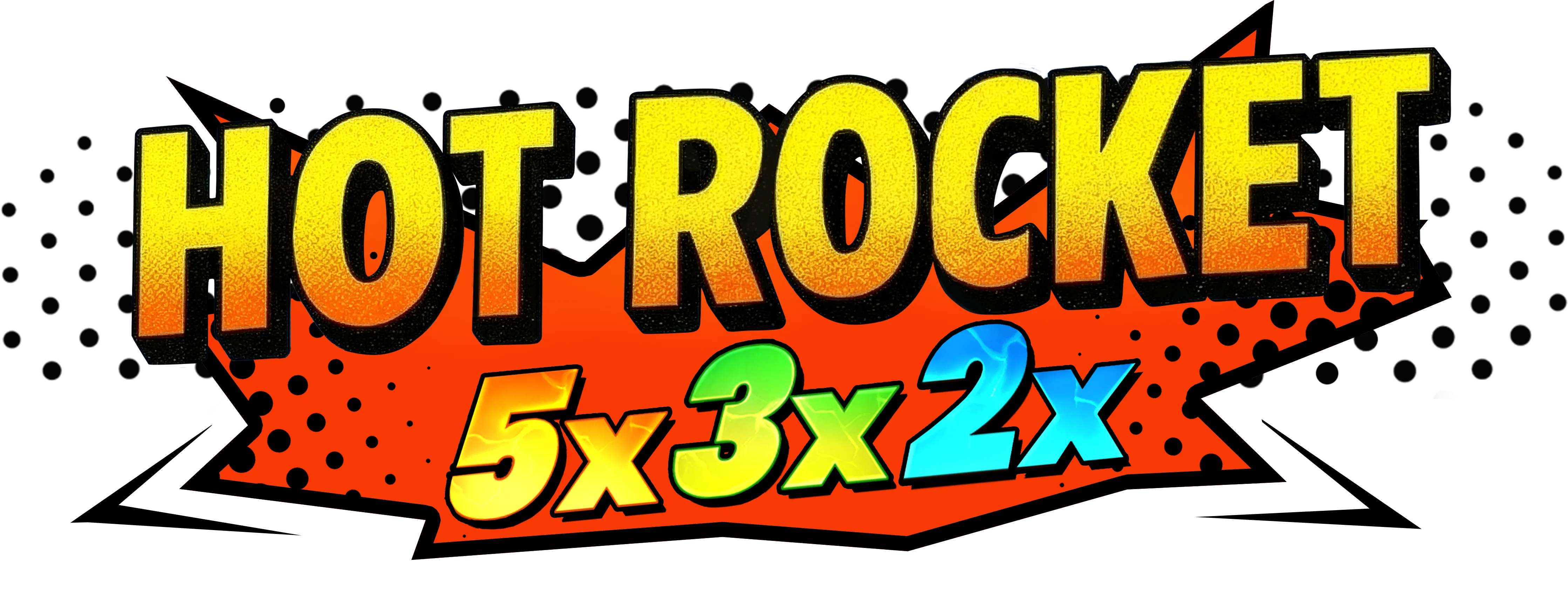 HOT ROCKET 5x 3x 2x — логотип