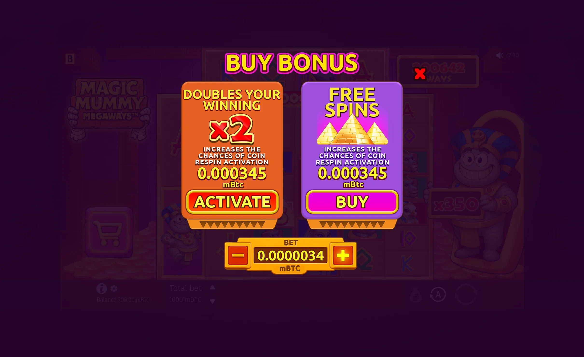 Magic Mummy MEGAWAYS™ — изображение 5